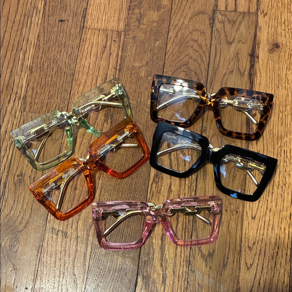 Stylish Oversized Sunglasses Set 🔥🔥🔥☀️☀️☀️Free gifts with purchase